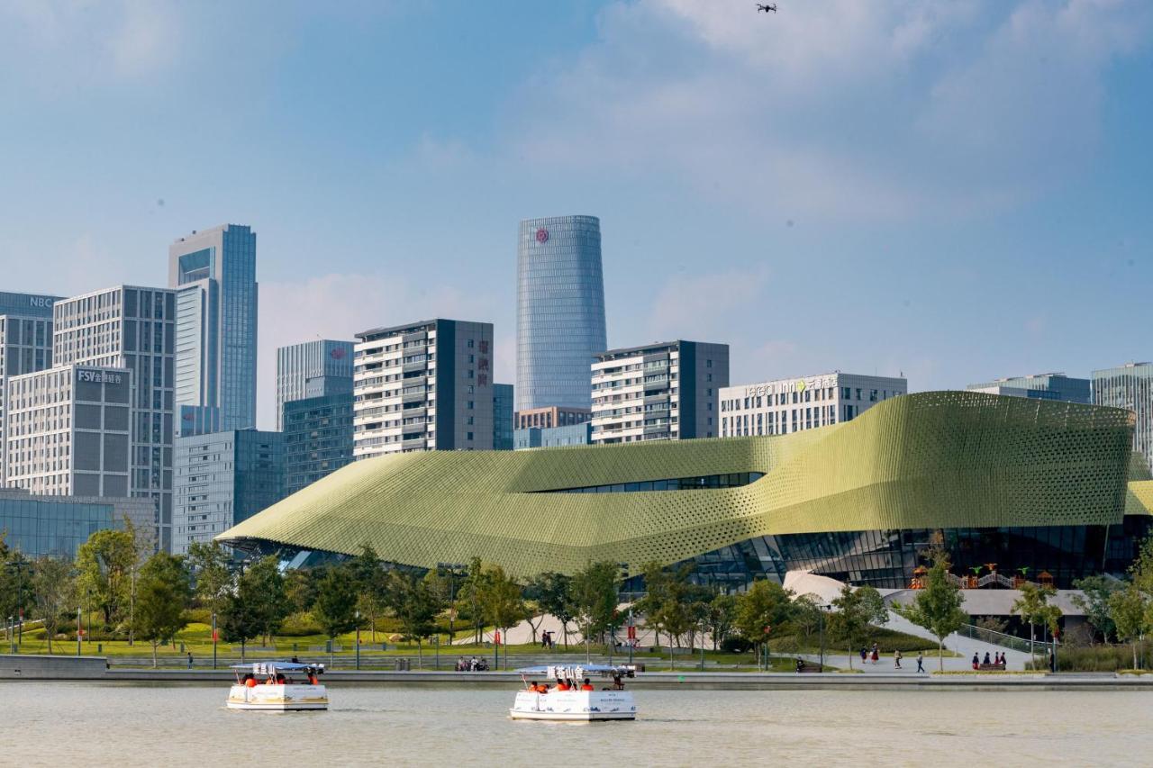 Langham Place, Ningbo Culture Plaza Exteriér fotografie