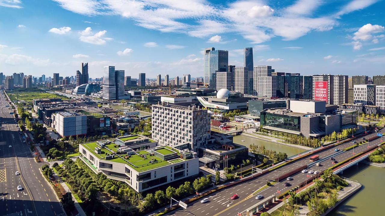 Langham Place, Ningbo Culture Plaza Exteriér fotografie